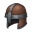 Schwerer Lederhelm